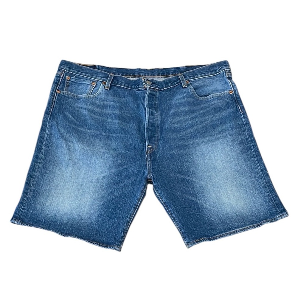 Levi's Levi 501 BUTTON FLY Denim Jeans Shorts Men's Size 42 x 9 Stretch